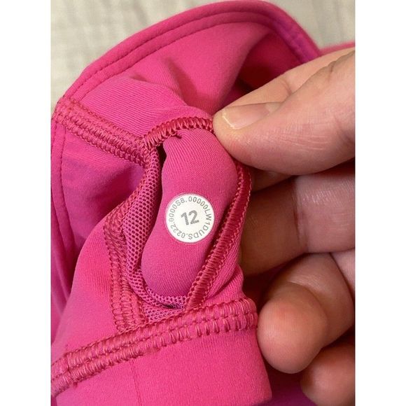 Lululemon Cropped Align Tank Top Sonic Pink Size 12 - Picture 6 of 12